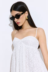 Corset Lace Mini Dress