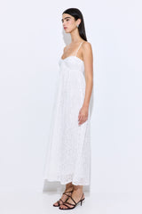 Corset Lace Midi Dress