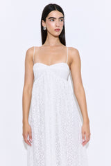 Corset Lace Midi Dress