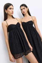 Corset Lace Mini Dress