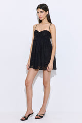 Corset Lace Mini Dress