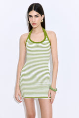 Boucle Collar Mini Dress