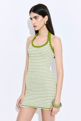 Boucle Collar Mini Dress