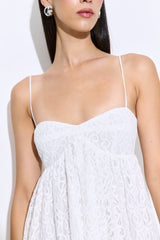 Corset Lace Midi Dress