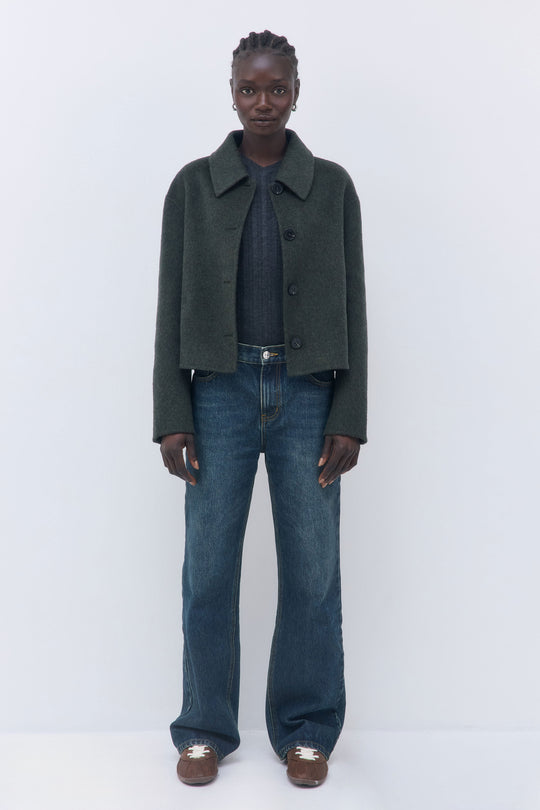 Relaxed Double Wool Jacket - Dé Rococo