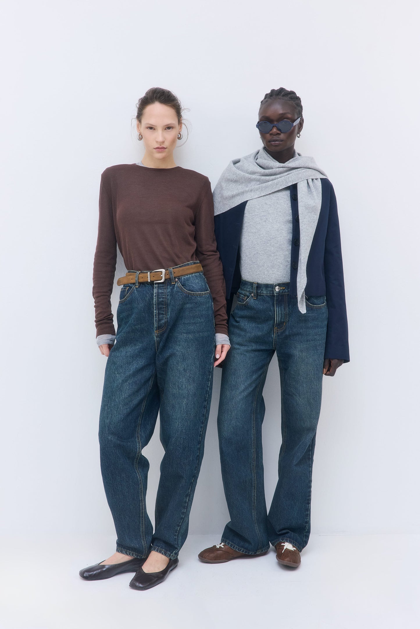 No.13| High Rise Tapered Balloon Denim - Dé Rococo
