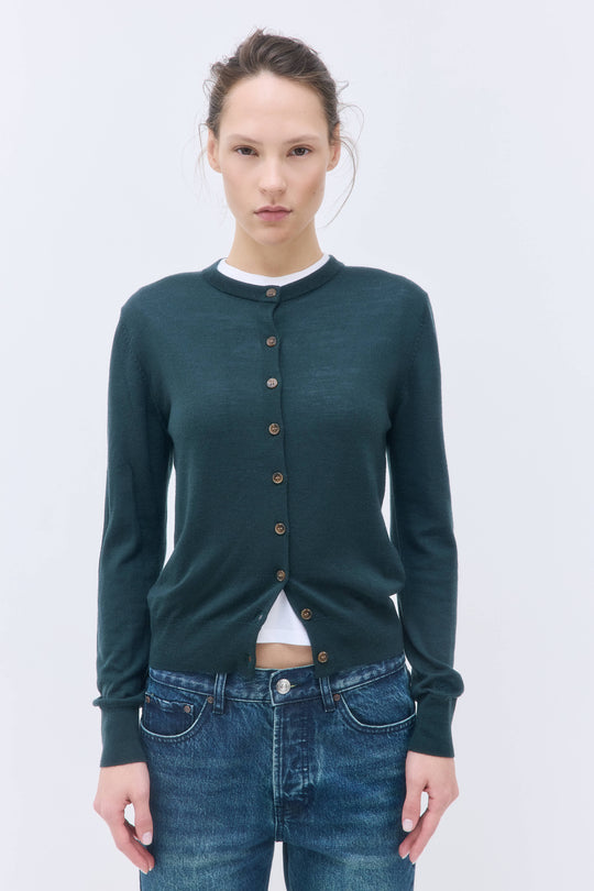 Merino Wool Cardigan - Dé Rococo