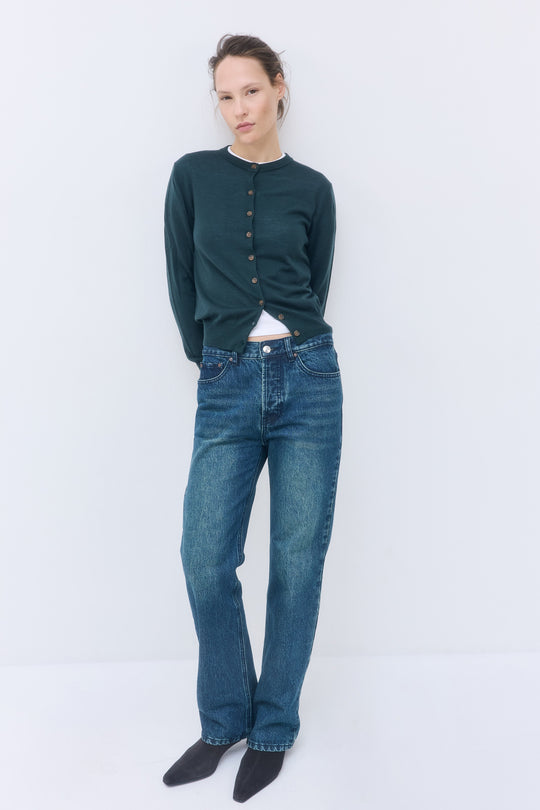 No.10| Low Rise Full Length Denim - Dé Rococo