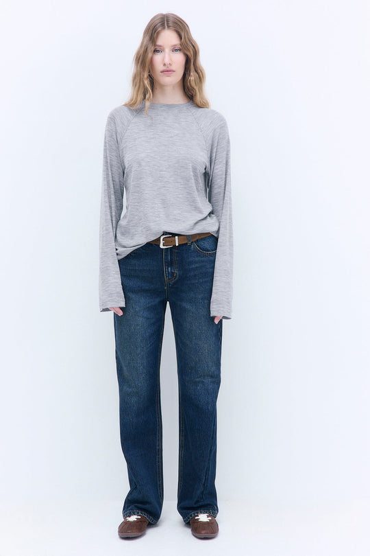 Oversized Wool Long Sleeve