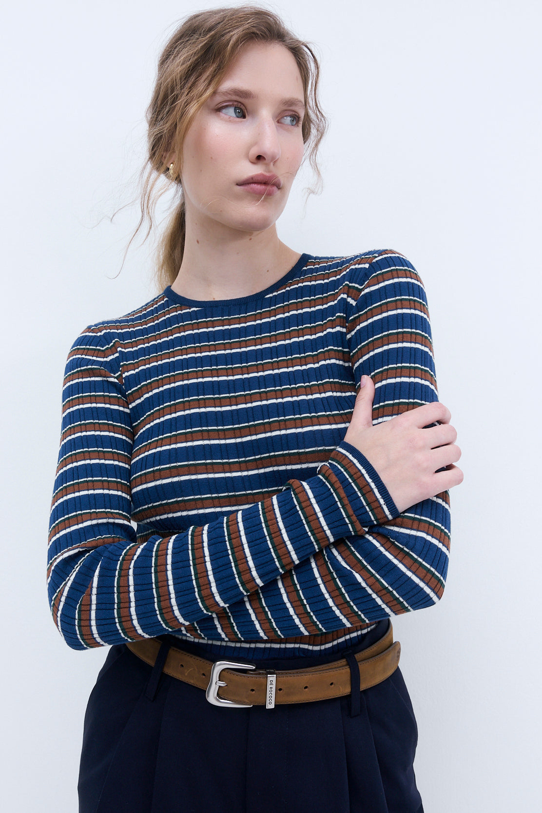 Long Sleeved Ribbed Knit - Dé Rococo