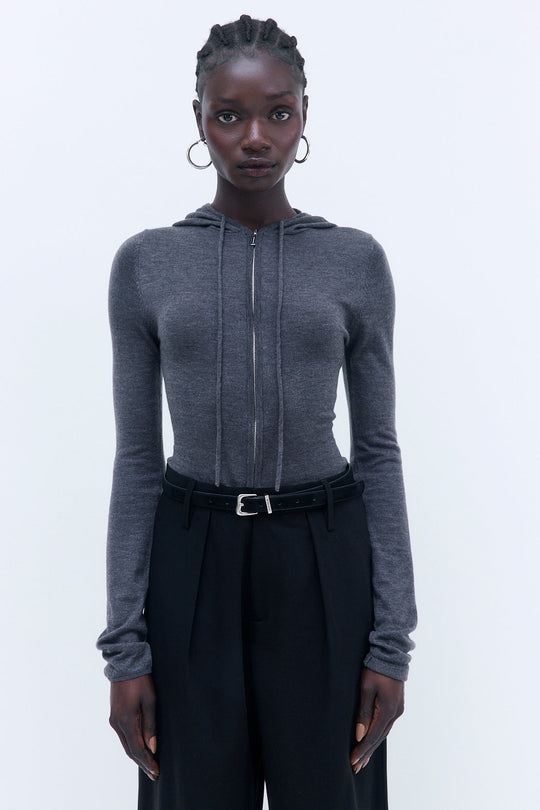 Lightweight Zipper Cardigan