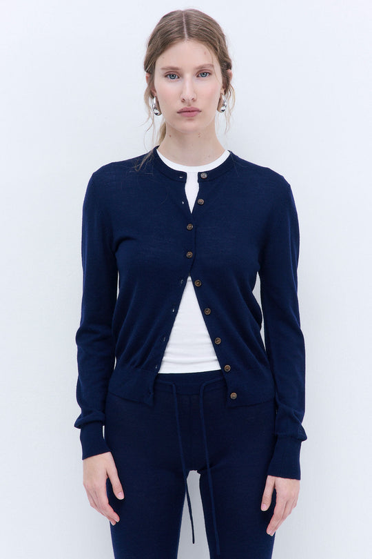 Merino Wool Cardigan - Dé Rococo