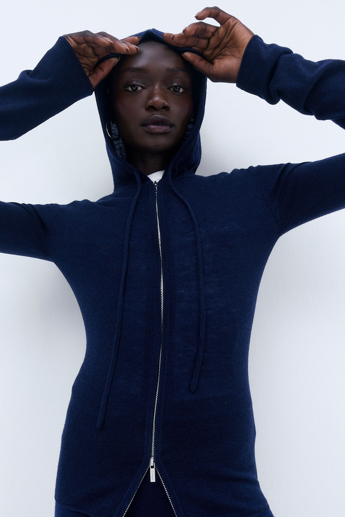 Lightweight Zipper Cardigan - Dé Rococo