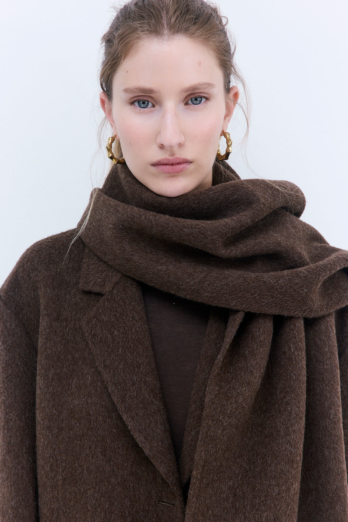 Classic Double Wool Scarf - Dé Rococo