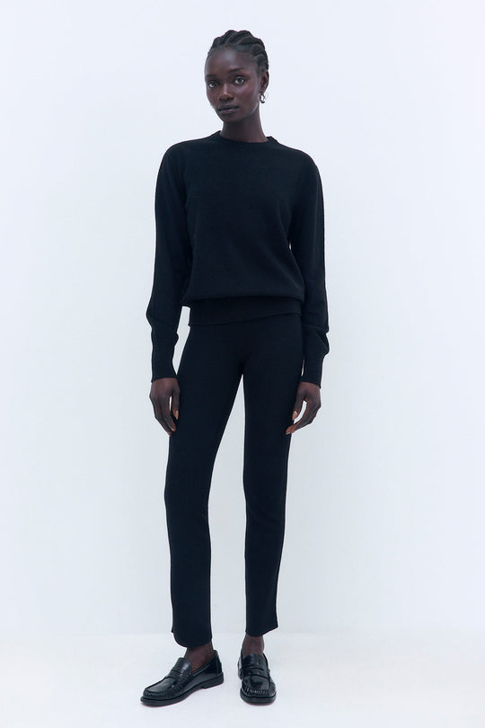 Wool Crewneck Sweater - Dé Rococo