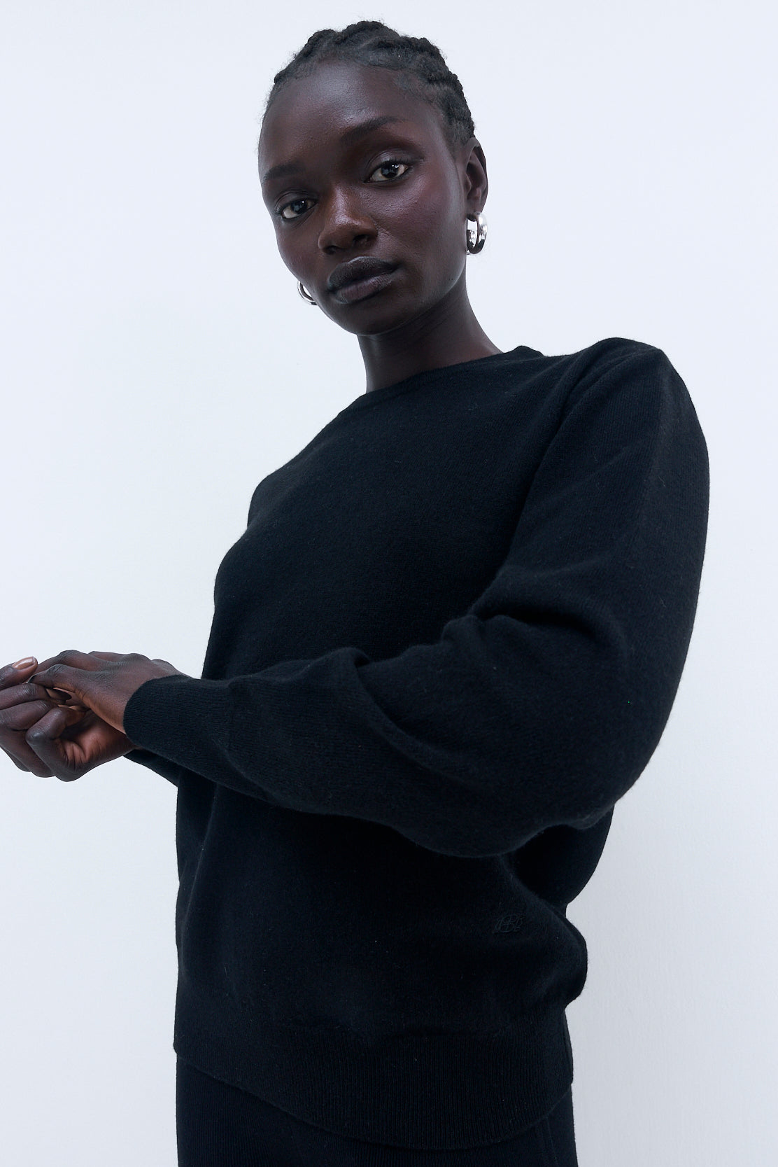 Wool Crewneck Sweater - Dé Rococo