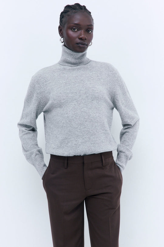 Wool Turtleneck Sweater