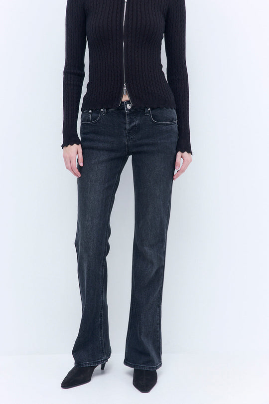 No.17| Mid Rise Bootcut Denim - Dé Rococo