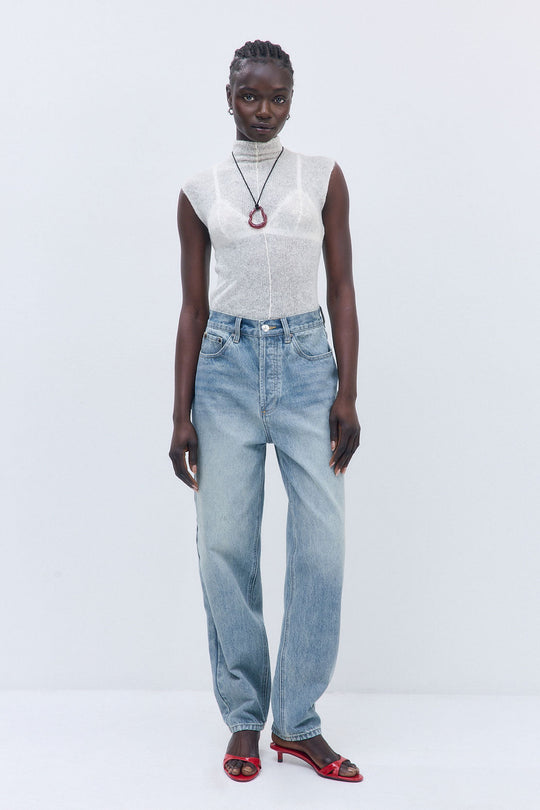 No.13| High Rise Tapered Balloon Denim