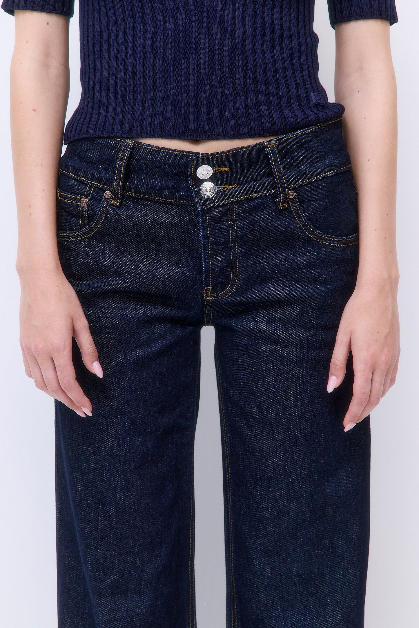 No.19| Low Rise Wide Leg Denim