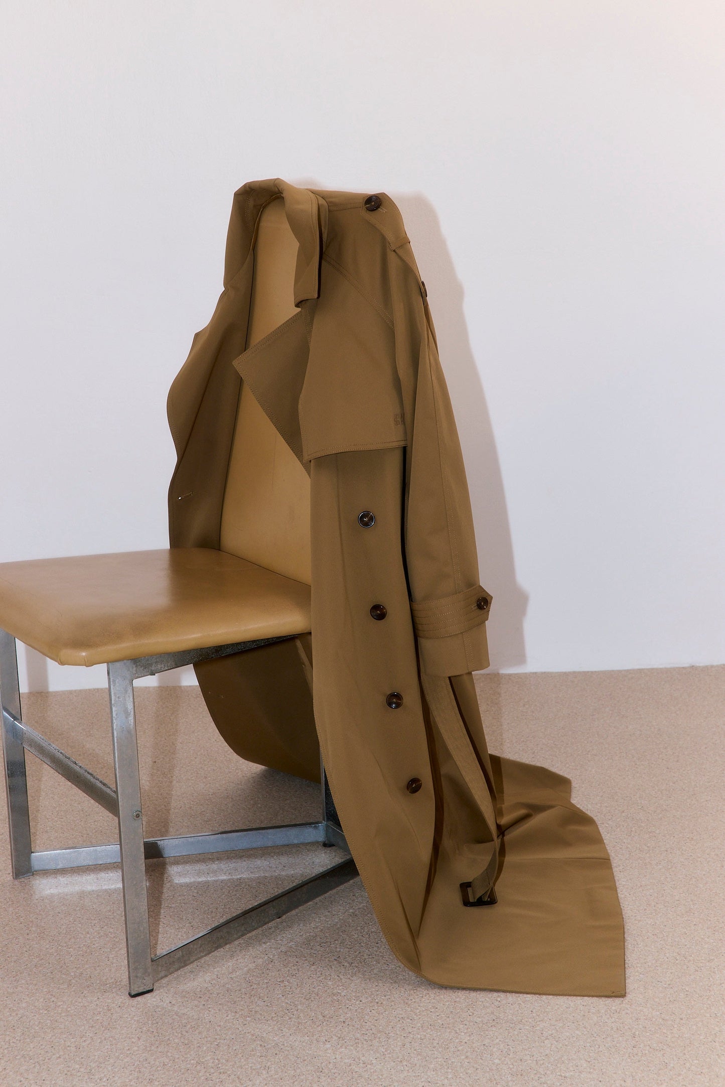 Oversized Double Breasted Trench Coat