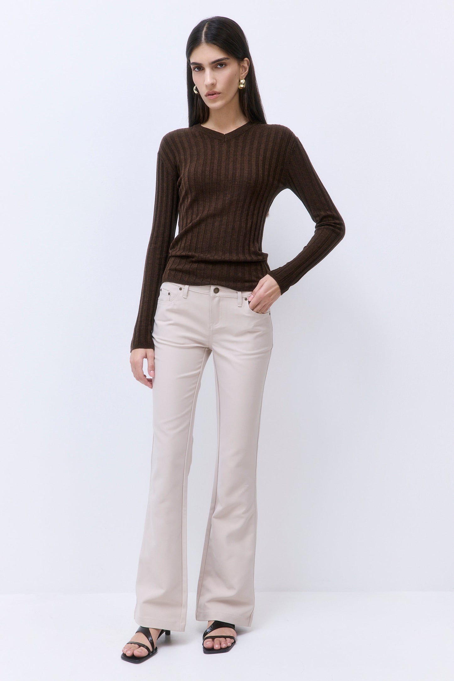 Stretchy Bootcut Pants