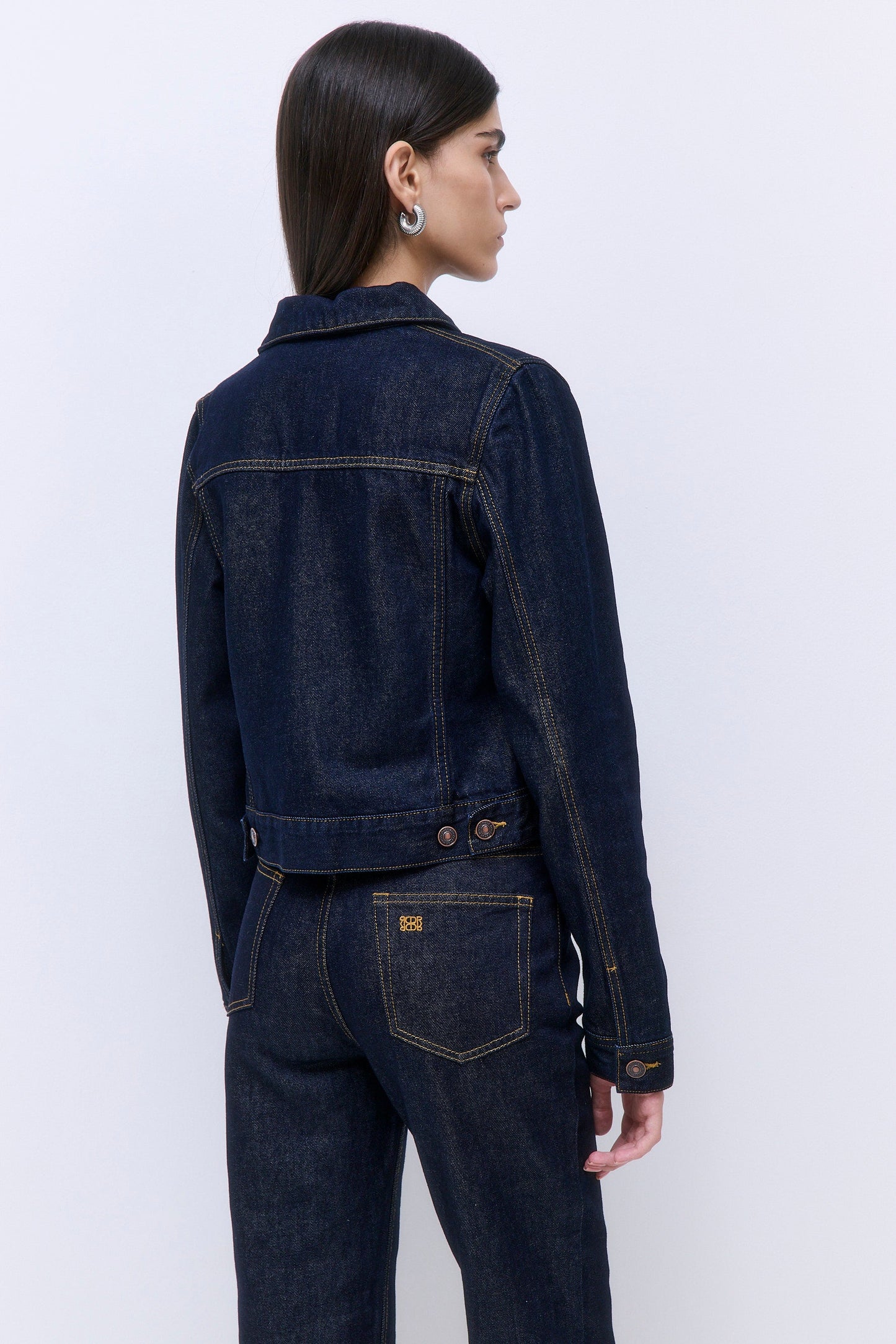 Fitted Denim Jacket