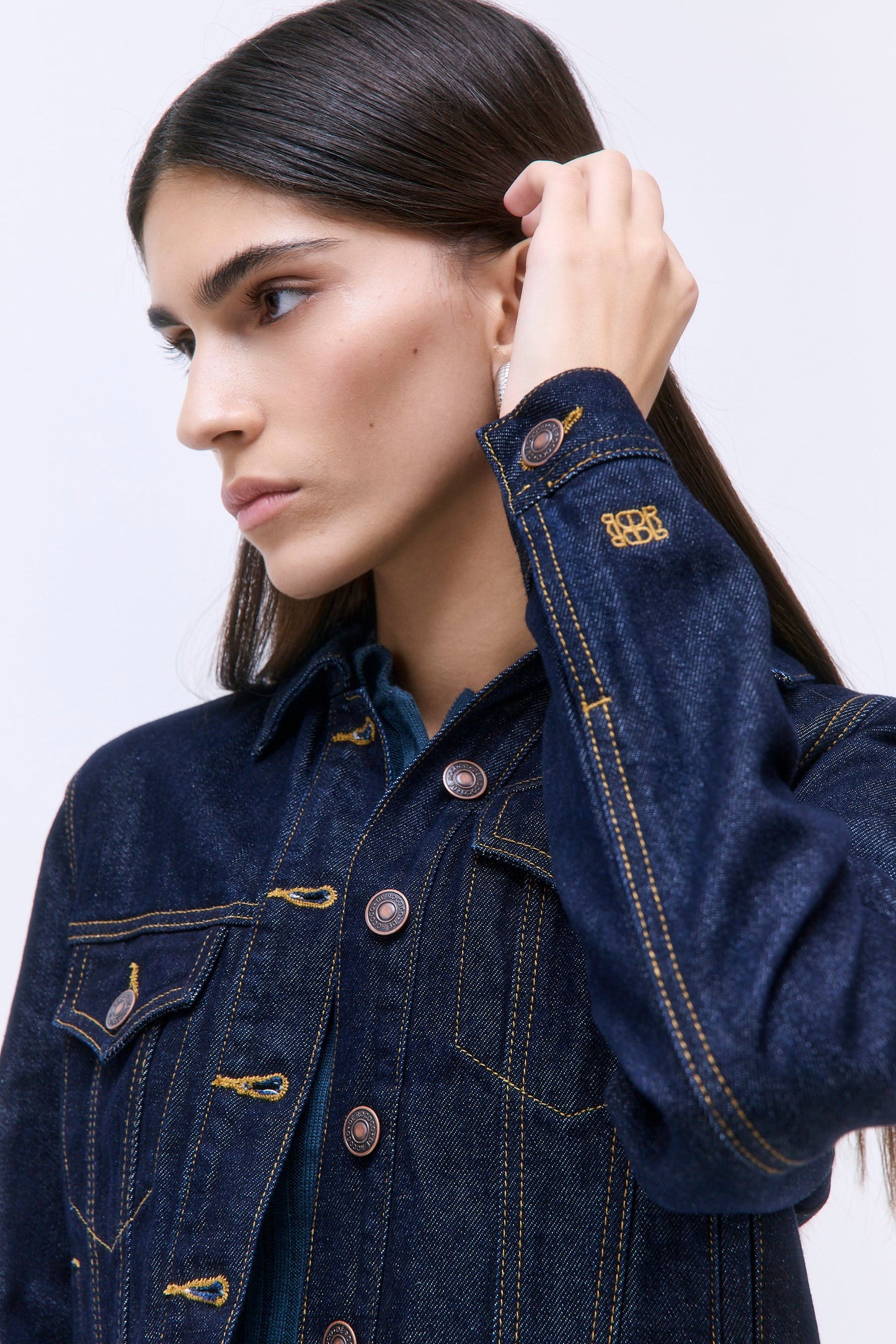 Fitted Denim Jacket