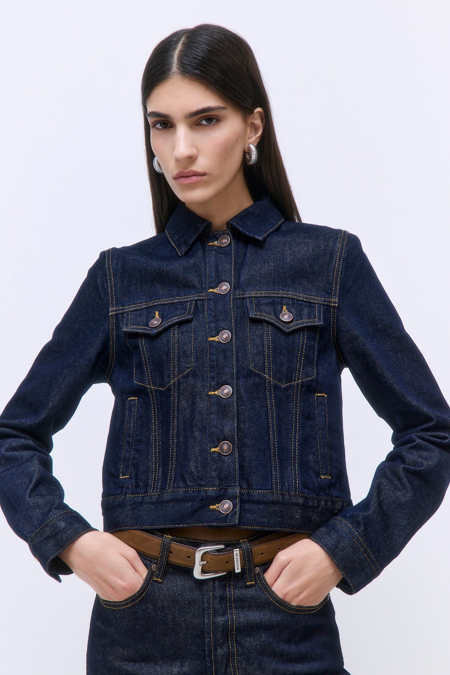 Fitted Denim Jacket