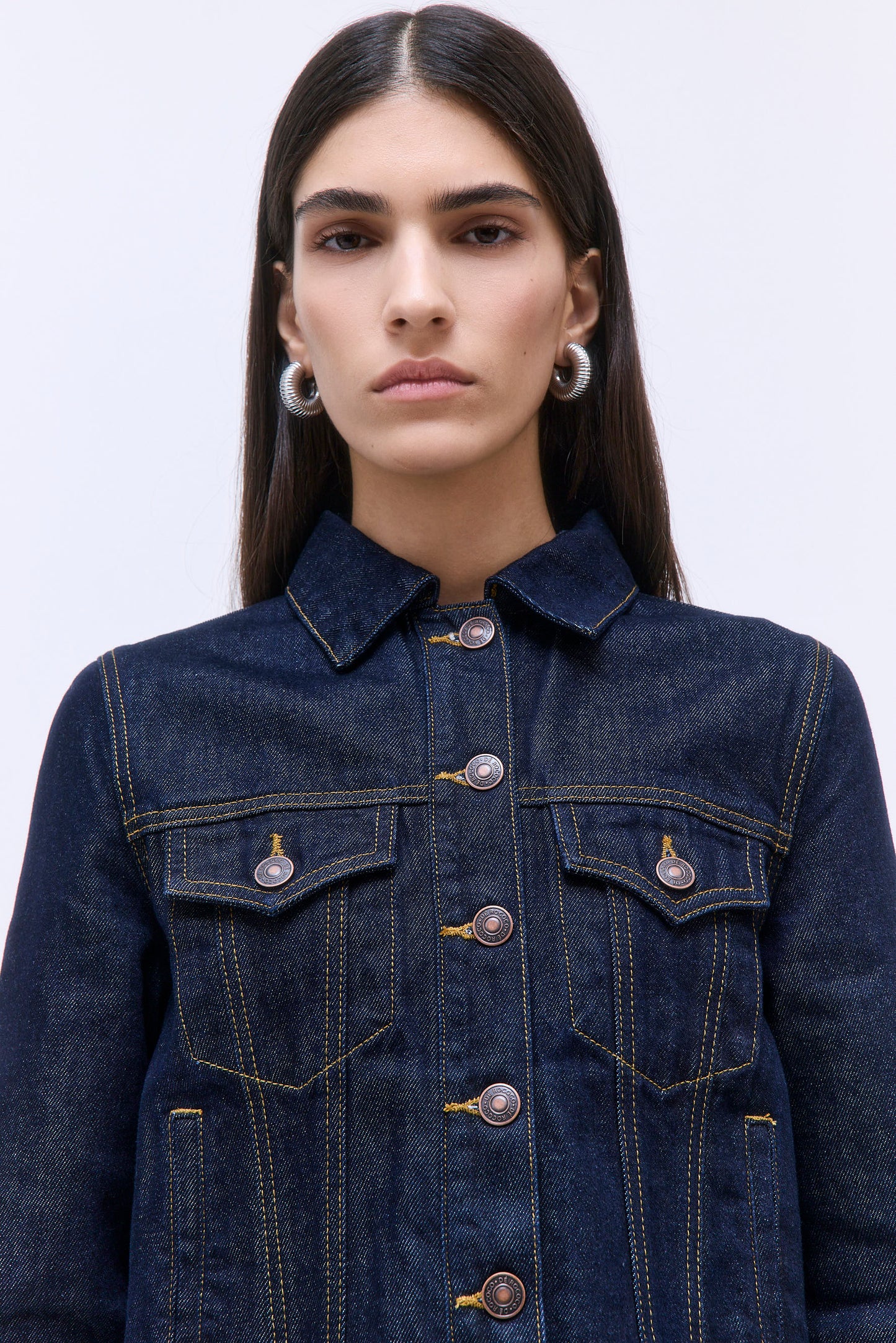 Fitted Denim Jacket