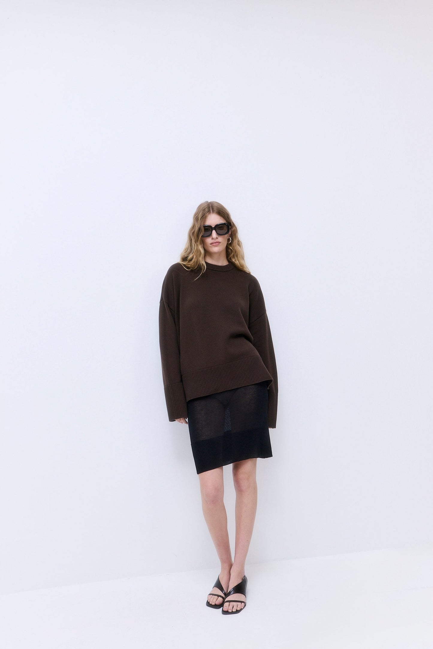Oversized Crew Neck Jumper