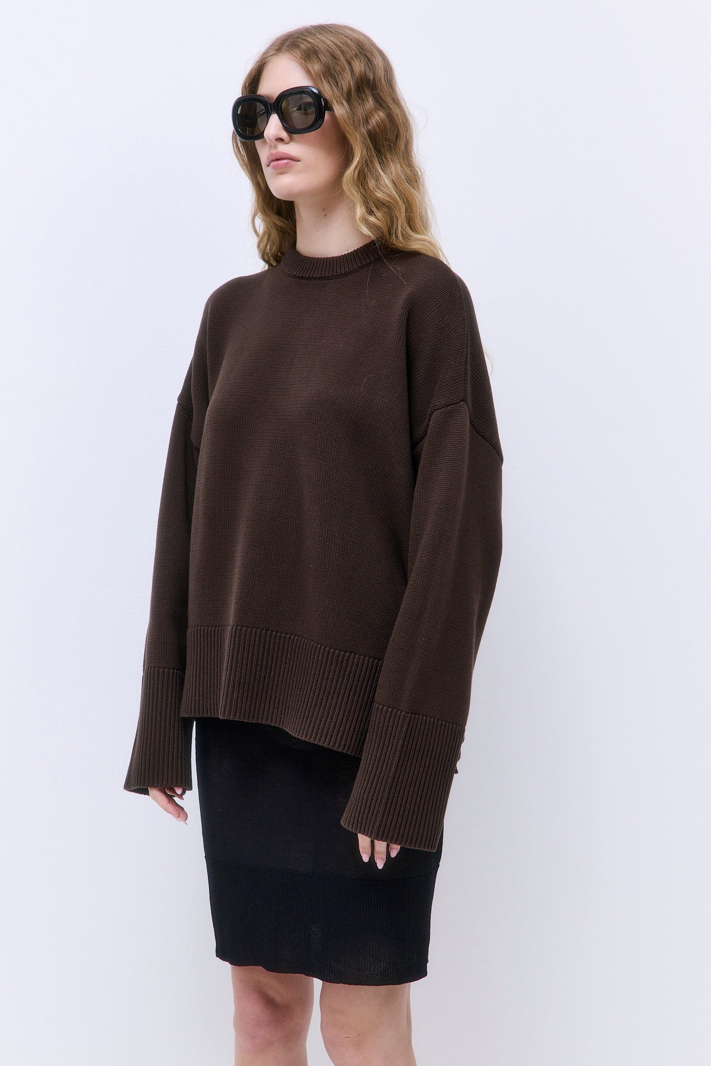 Oversized Crew Neck Jumper