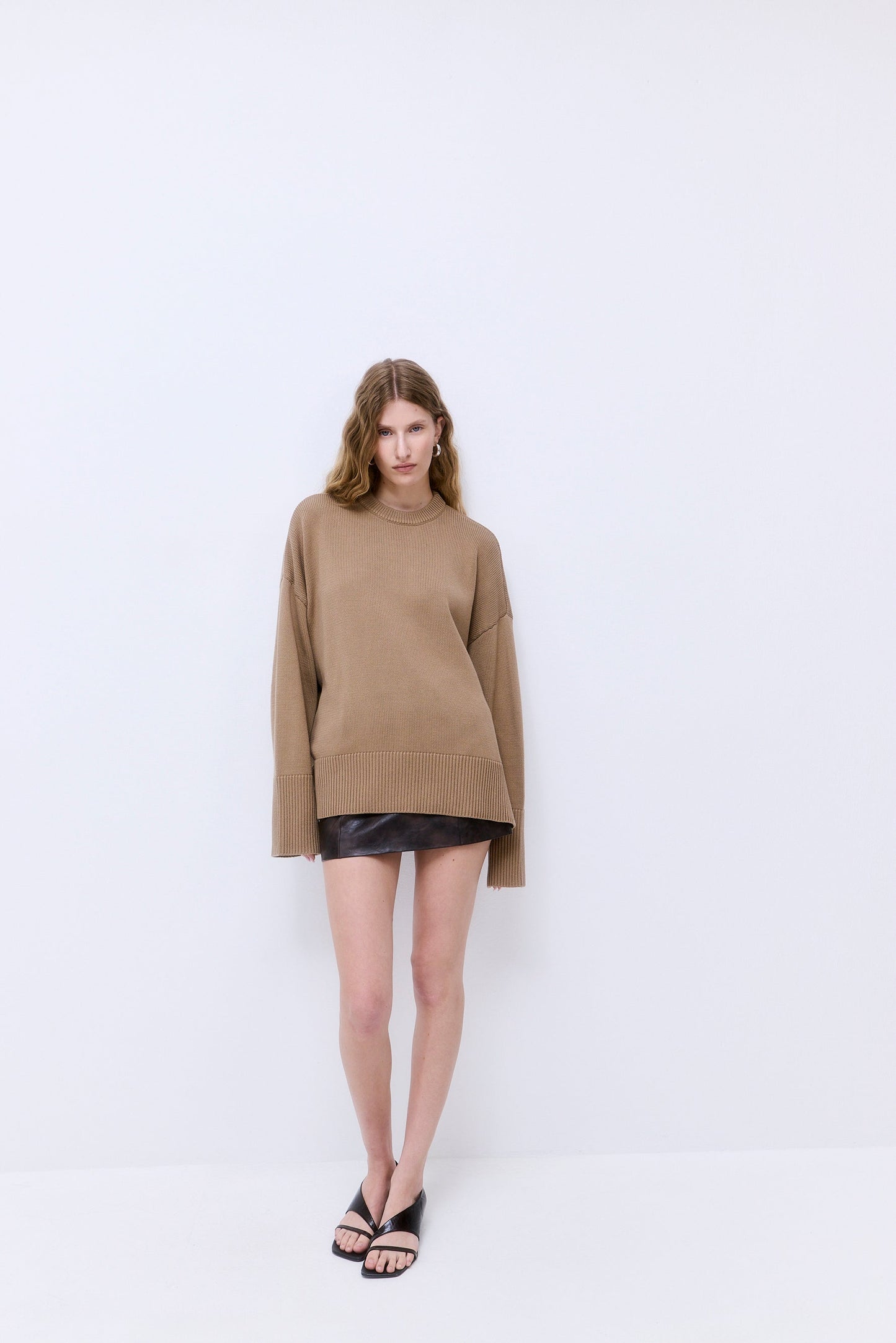 Oversized Crew Neck Jumper