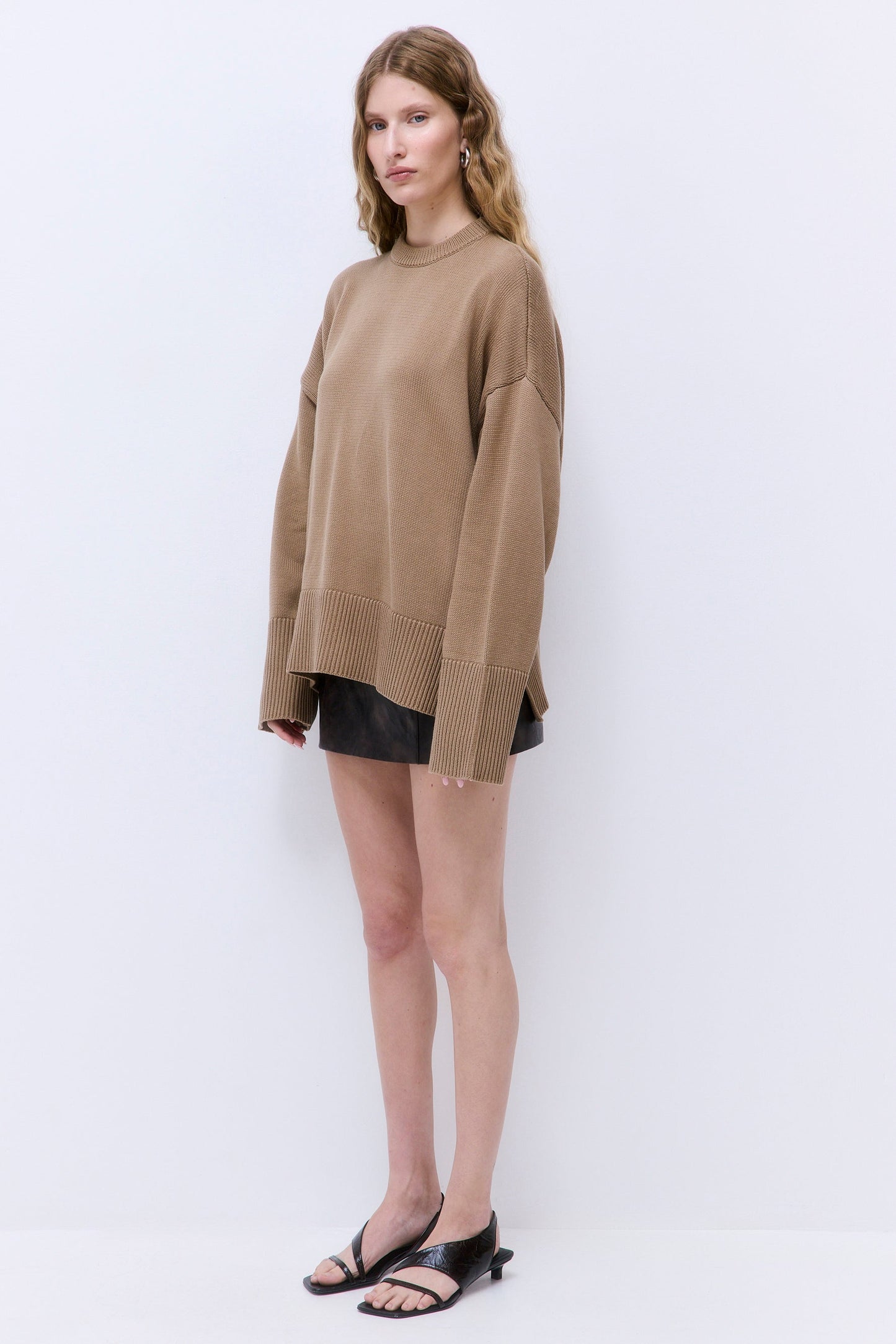 Oversized Crew Neck Jumper