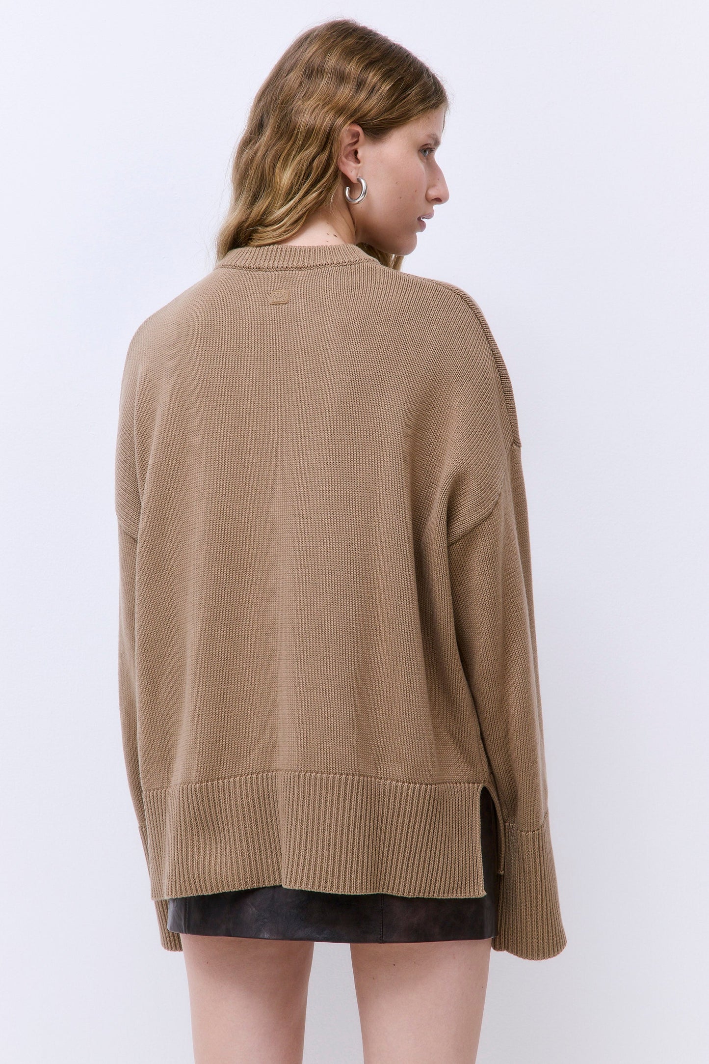 Oversized Crew Neck Jumper