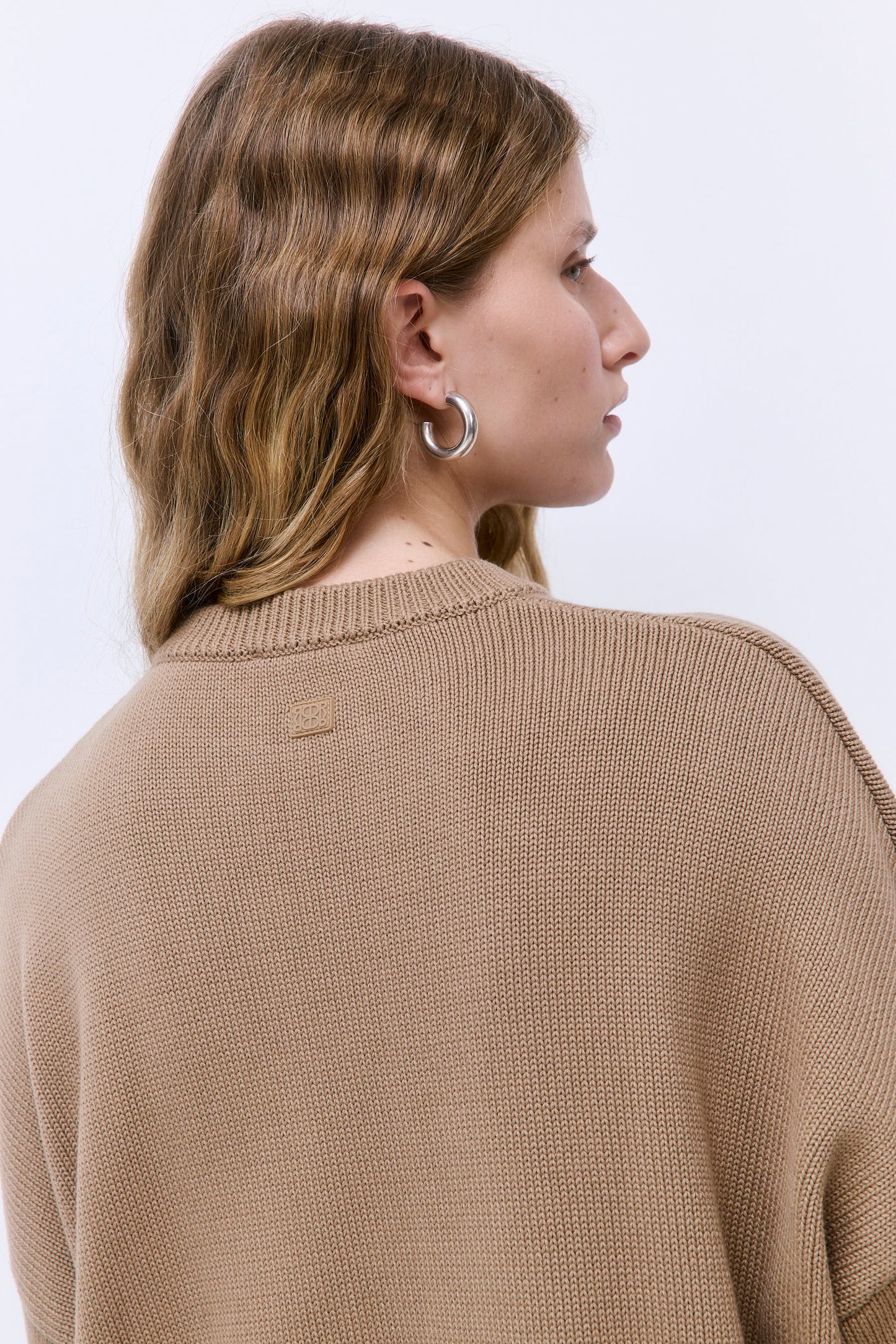 Oversized Crew Neck Jumper - Dé Rococo