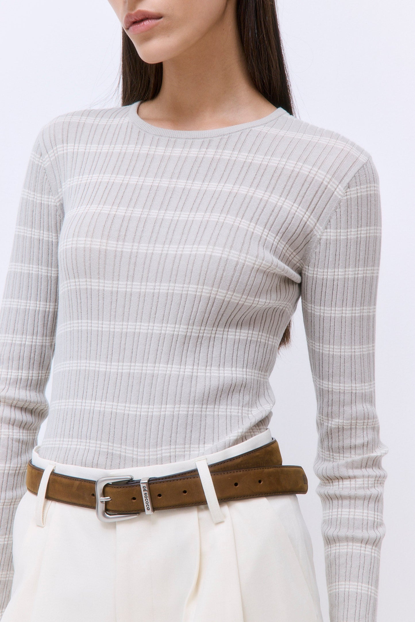 Long Sleeved Ribbed Knit