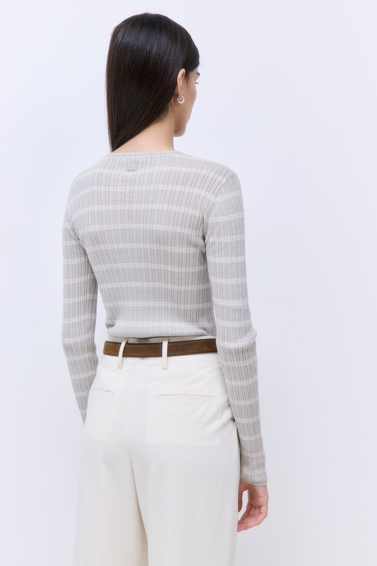 Long Sleeved Ribbed Knit