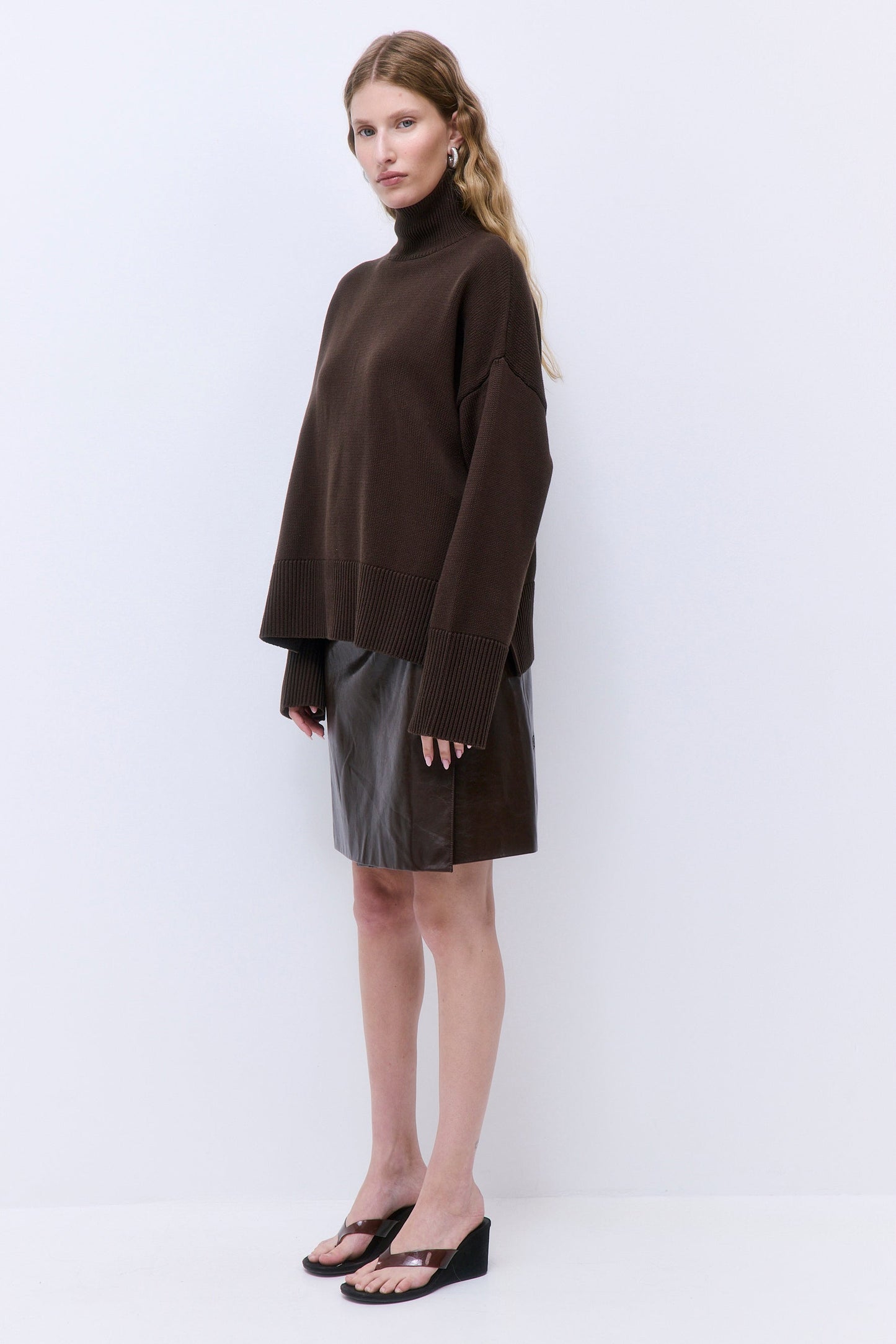 Oversized Turtleneck Jumper
