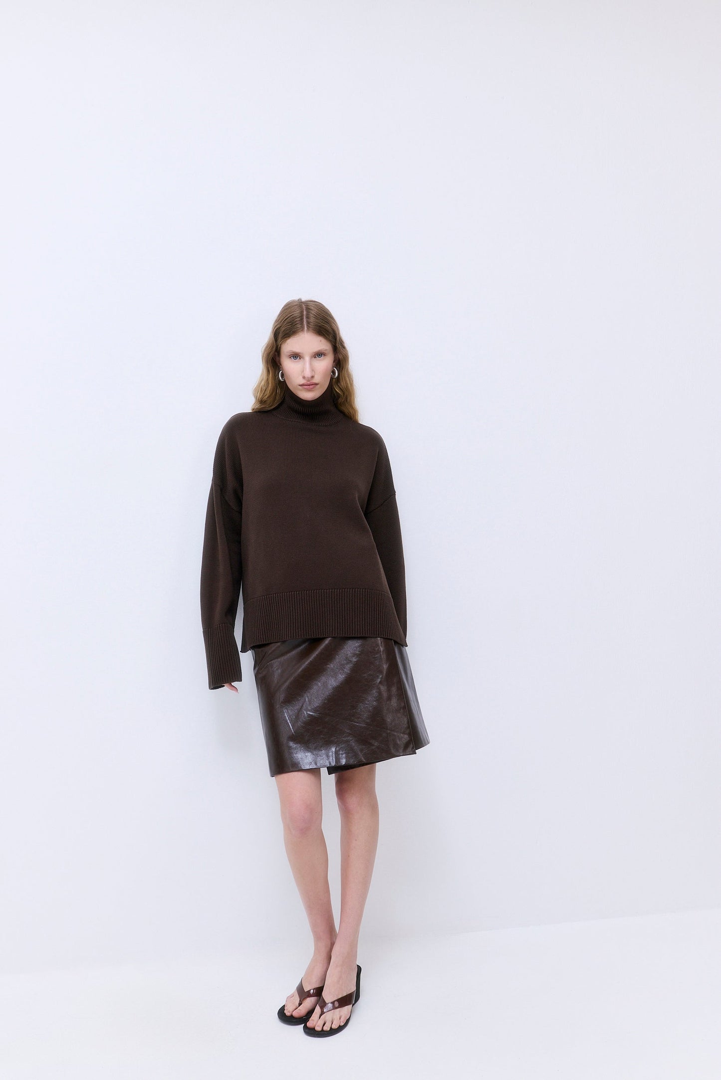 Oversized Turtleneck Jumper