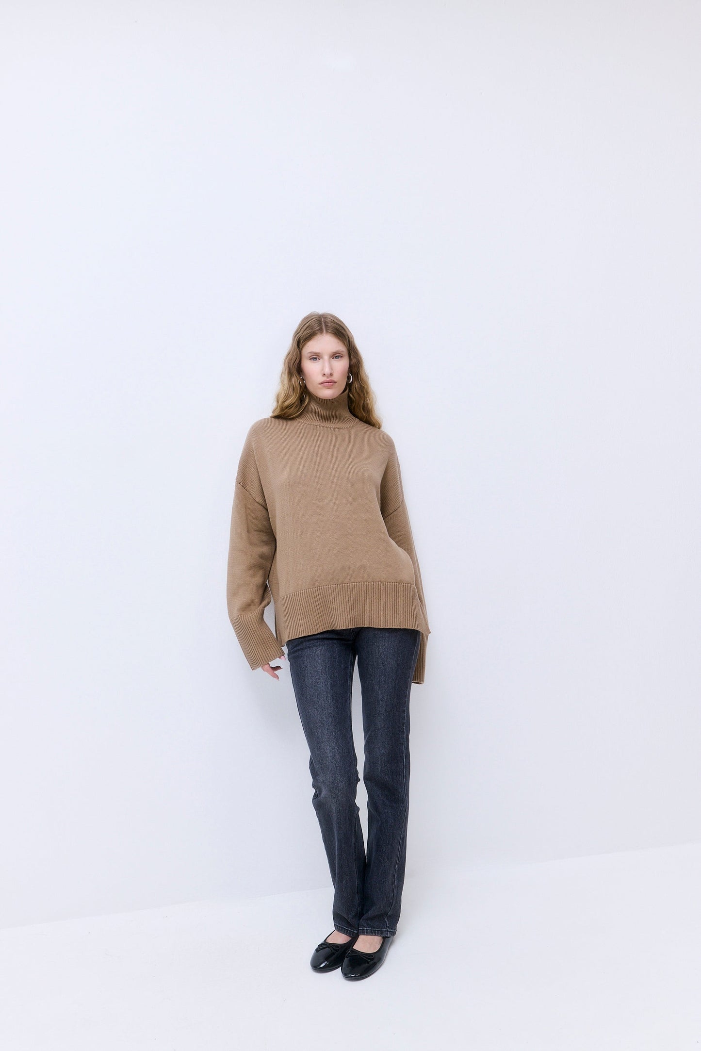 Oversized Turtleneck Jumper