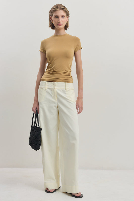 Classic Slim Fit Modal Top