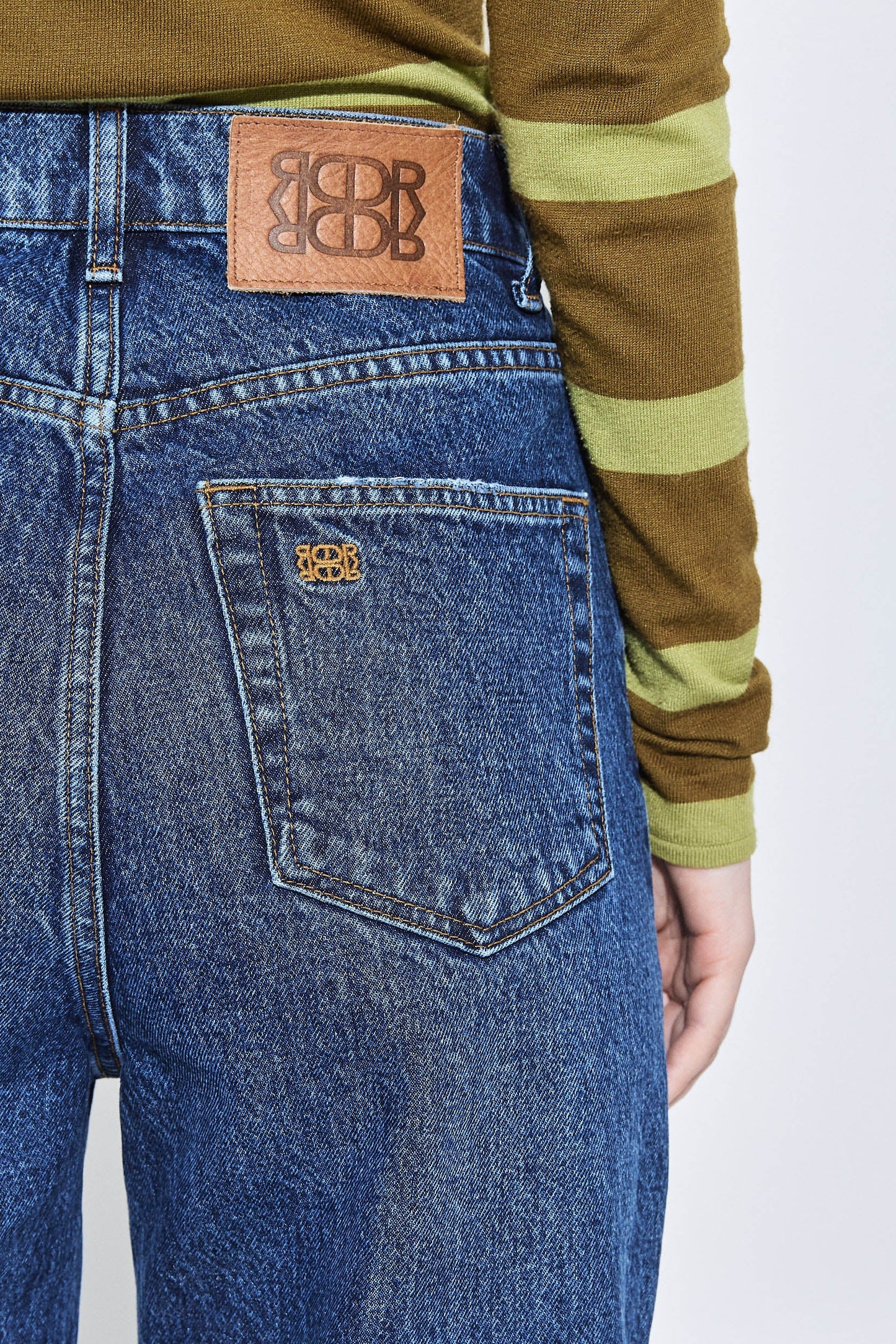 No.8| High Waisted Wide Leg Denim - Dé Rococo