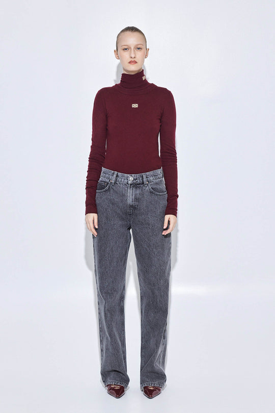 No.11| Mid Rise Full Length Baggy Denim - Dé Rococo