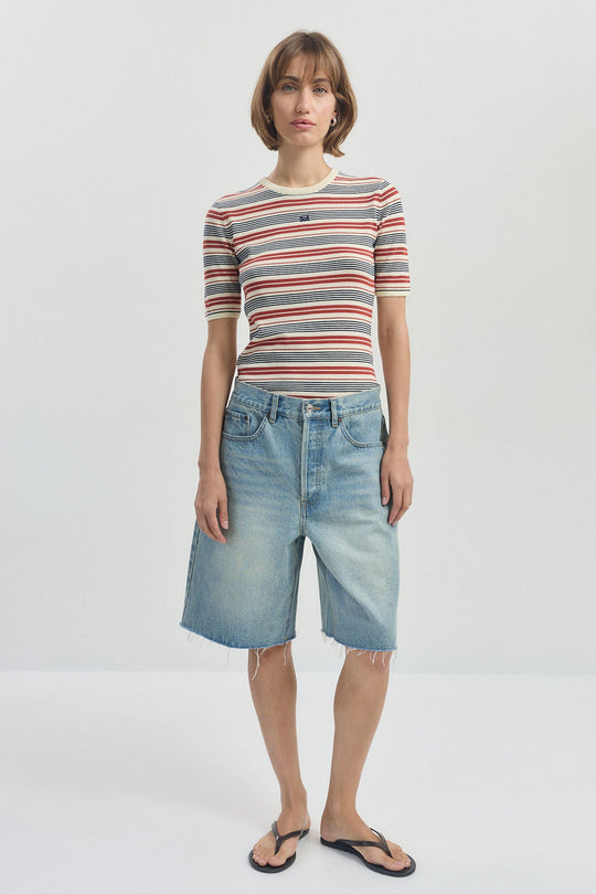 Baggy Denim Bermuda