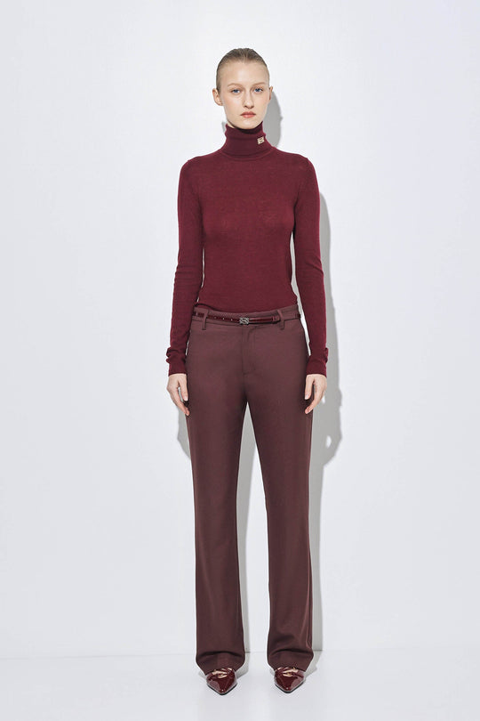 Tailored Daddy Bootcut Pants - Dé Rococo
