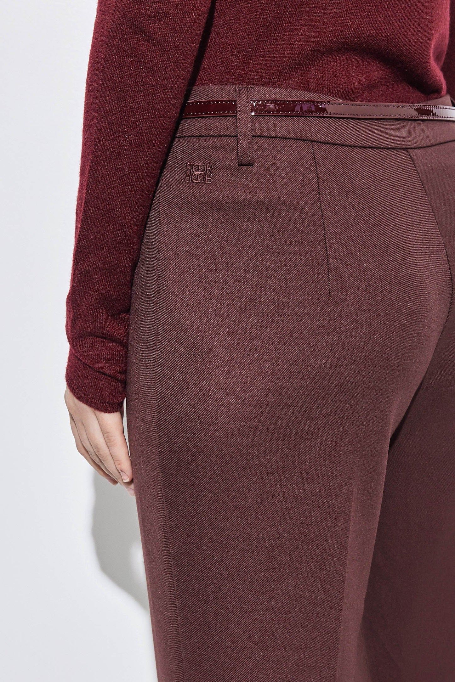 Tailored Daddy Bootcut Pants - Dé Rococo