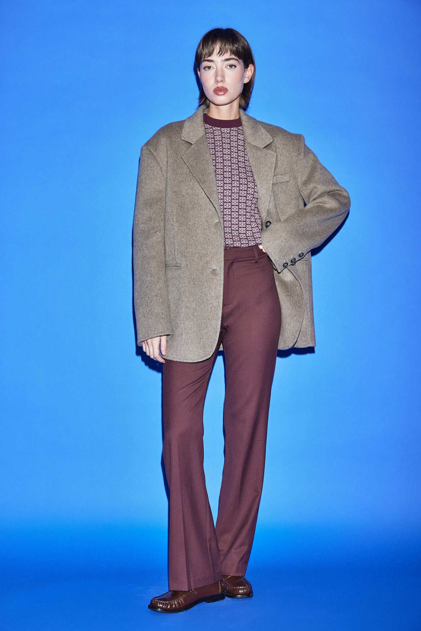 Monogram Long Sleeved Knit - Dé Rococo