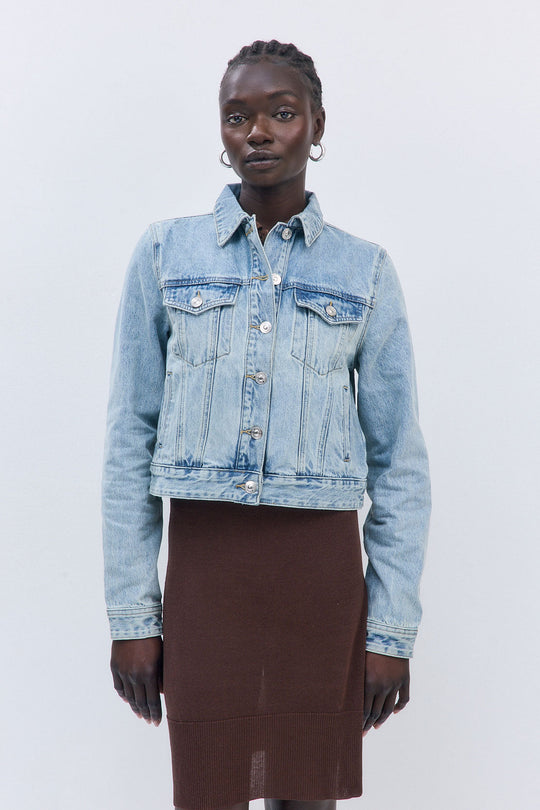 Fitted Denim Jacket - Dé Rococo