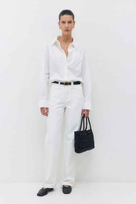 Wide Leg Drill Pants